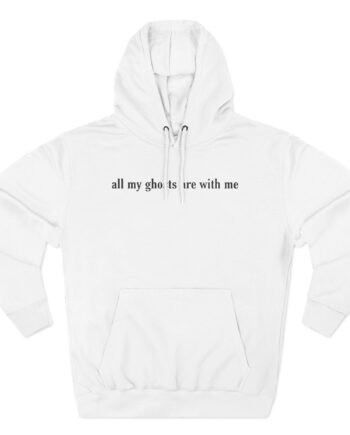 Lizzy Mcalpine All My Ghosts Are With Me Three-Panel Fleece Hoodie