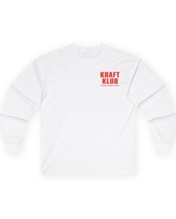 Kraftklub Natural Raw Unisex Ultra Cotton Long Sleeve Tee