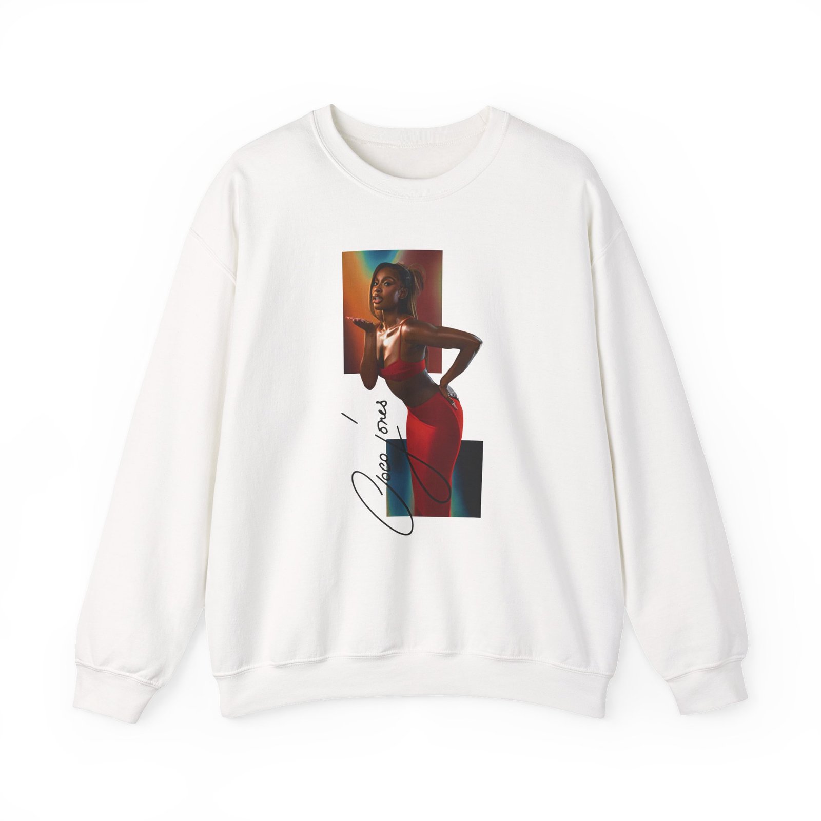 Coco Jones Coco Photo Unisex Heavy Blend™ Crewneck Sweatshirt
