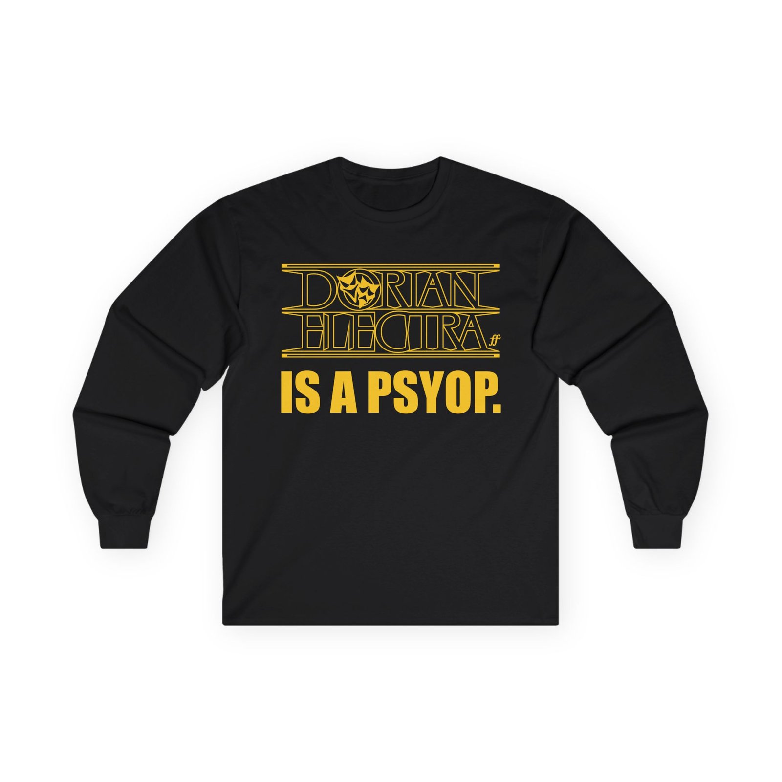 Dorian Electra is a Psyop Unisex Ultra Cotton Long Sleeve Tee