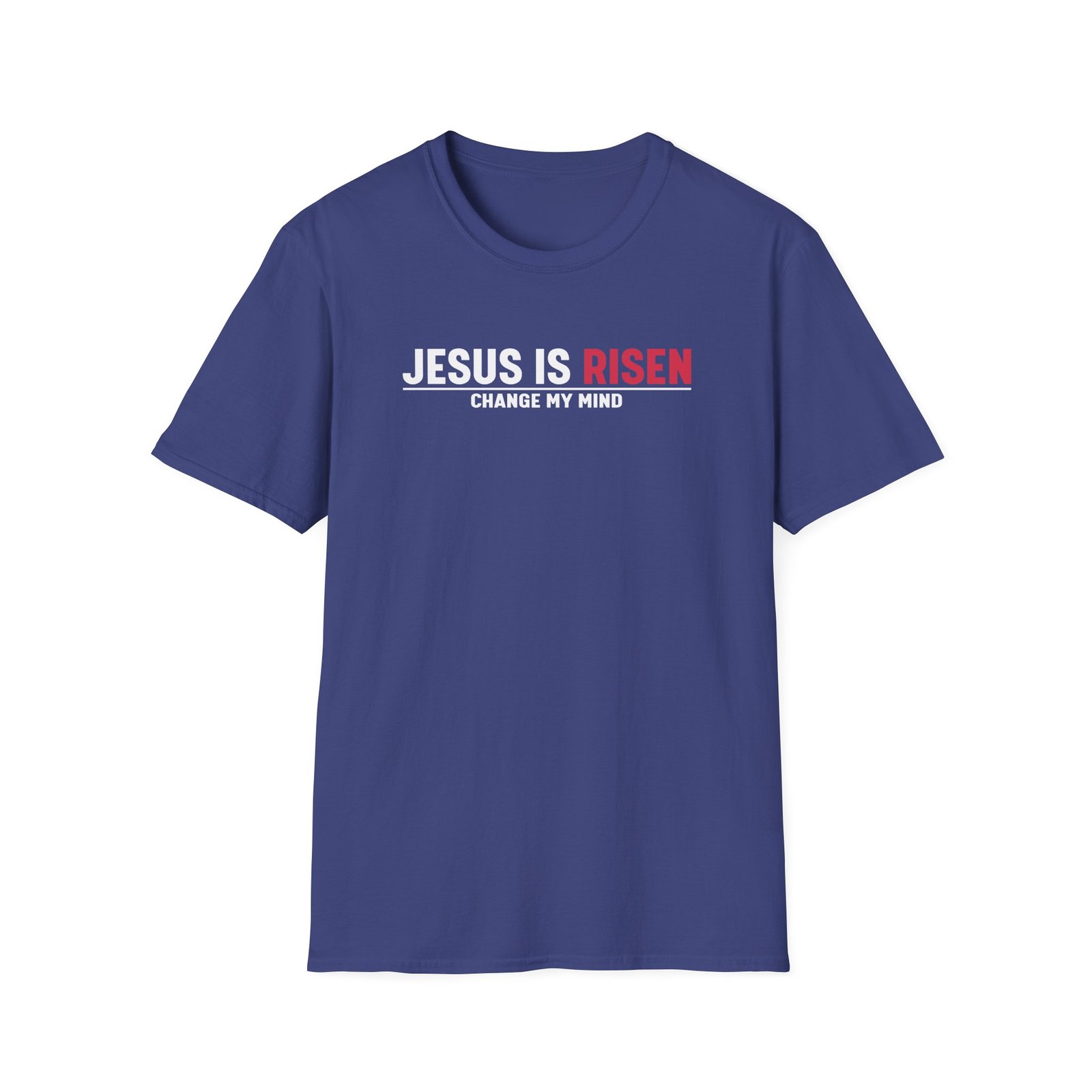 Louder With Crowder Jesus is Risen Unisex Softstyle T-Shirt