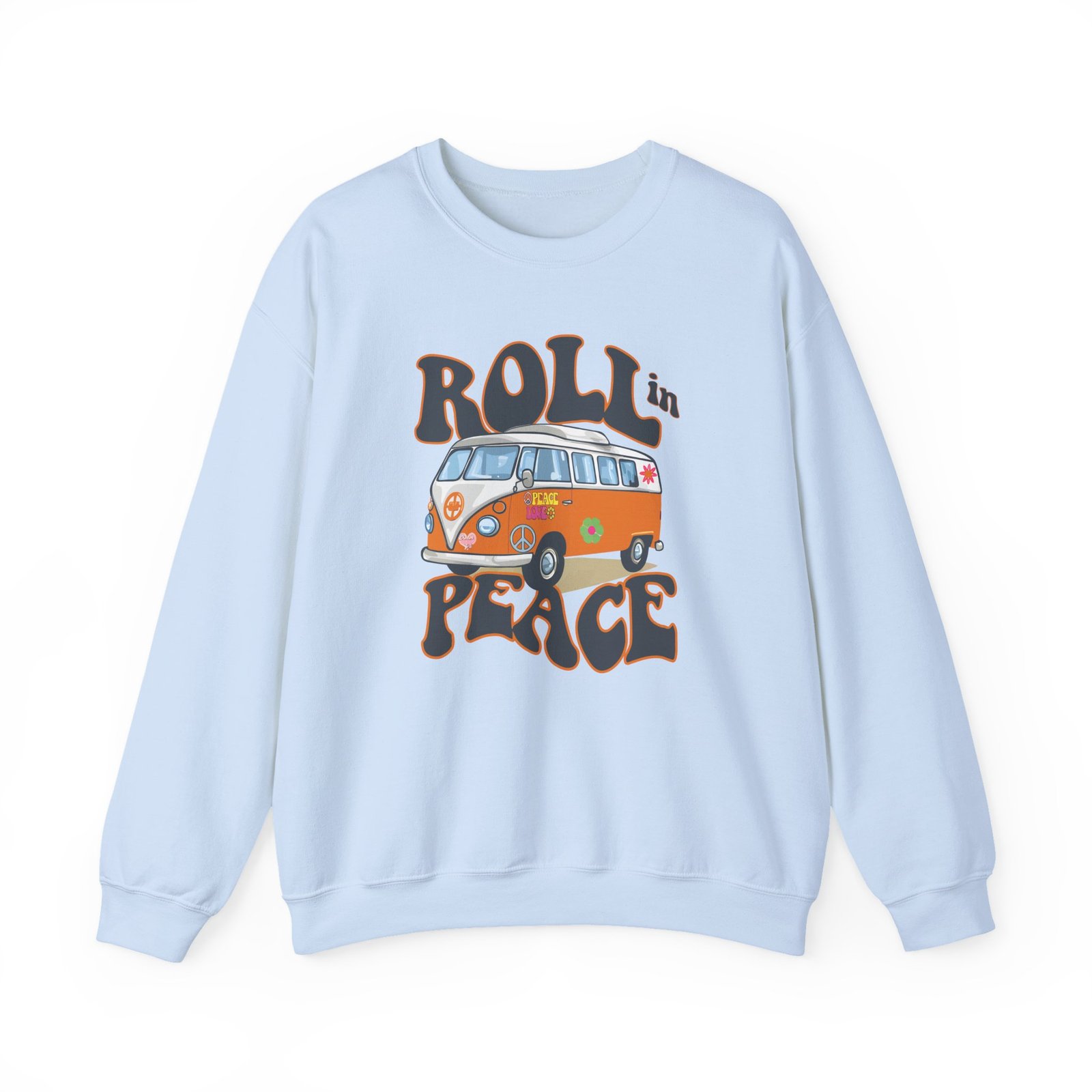 KBK Roll in Peace Unisex Heavy Blend™ Crewneck Sweatshirt