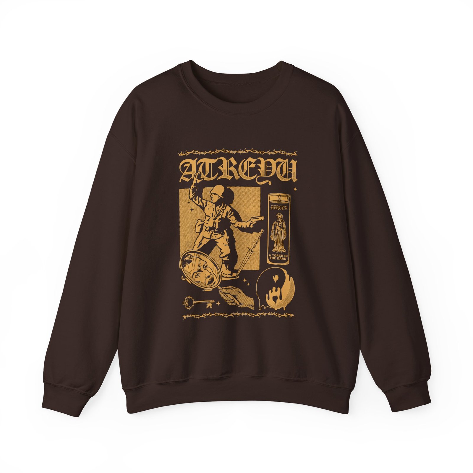 Atreyu Atitd Torch Light Unisex Heavy Blend™ Crewneck Sweatshirt