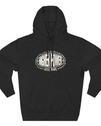 Higher Power Oval Three-Panel Fleece Hoodie