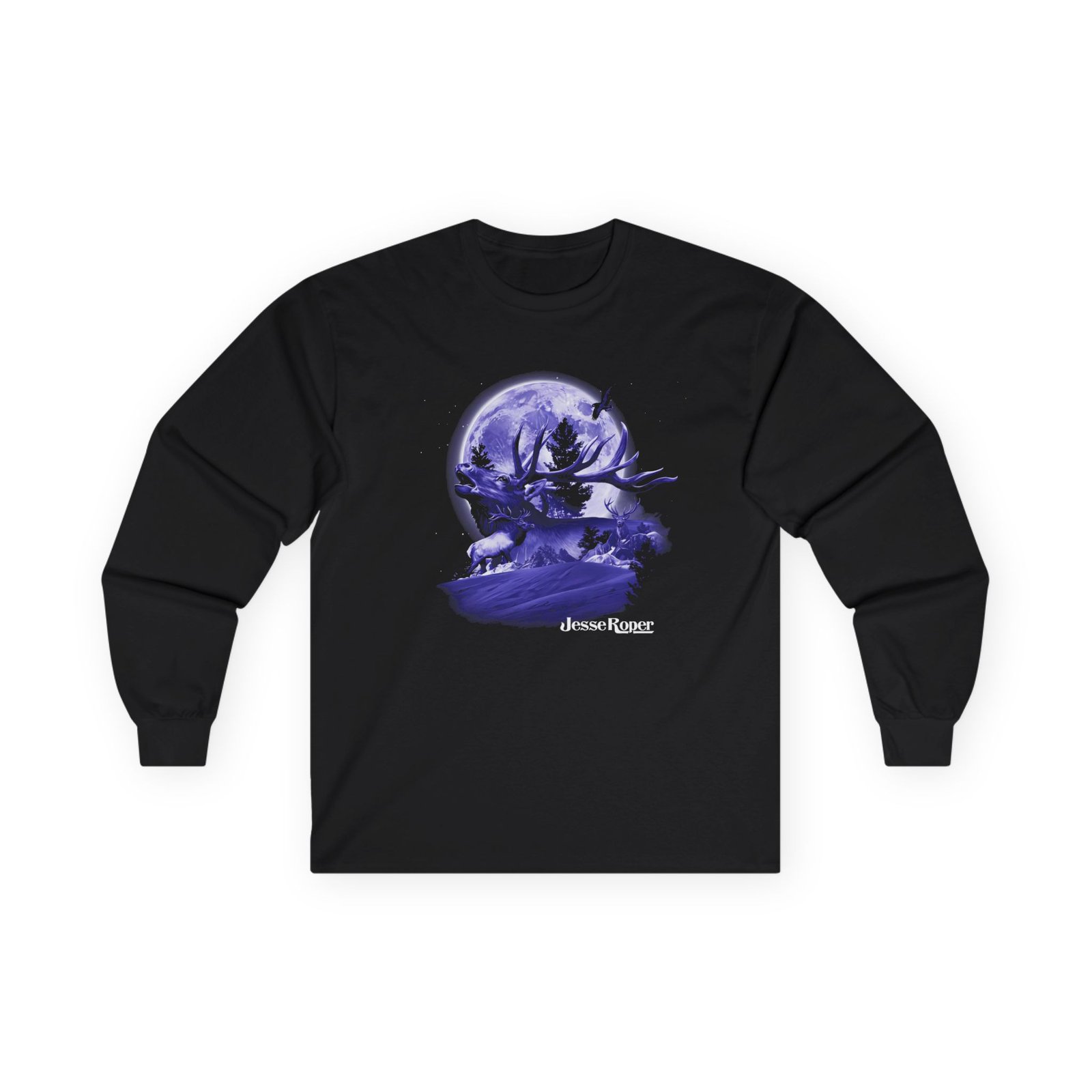 Jesse Roper Gas Station Elk Unisex Ultra Cotton Long Sleeve Tee