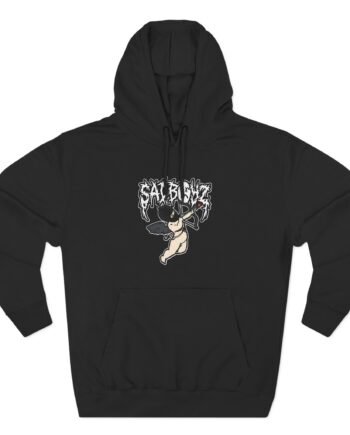 Sad Boyz by Junior H Three-Panel Fleece Hoodie