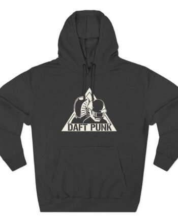 Daft Punk Three-Panel Fleece Hoodie