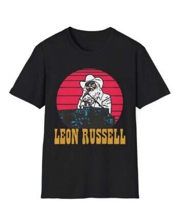 Leon Russell Piano Unisex Softstyle T-Shirt