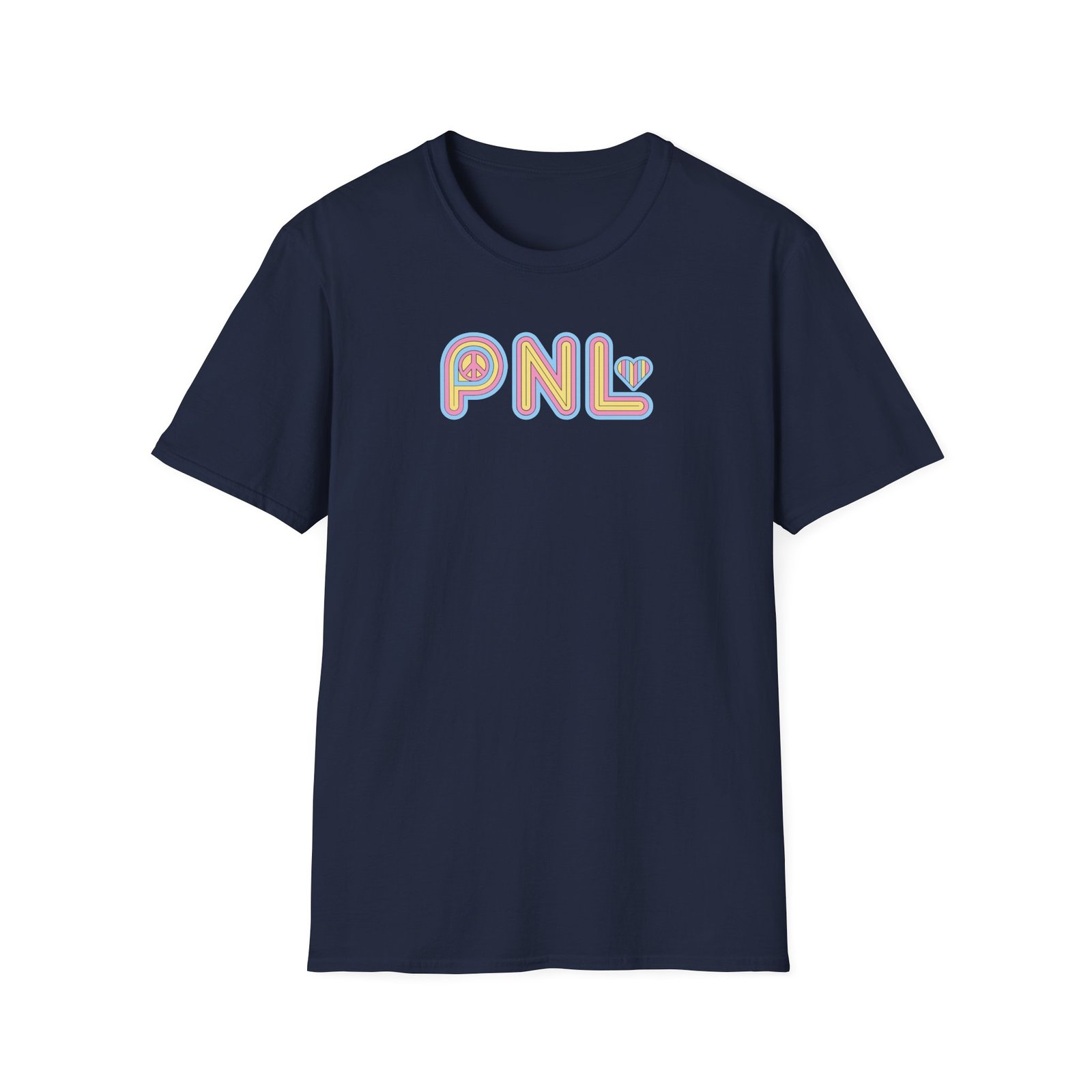 Pnl Peace and Love Unisex Softstyle T-Shirt