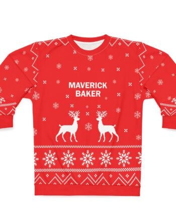 Maverick Baker Unisex Sweatshirt (AOP)