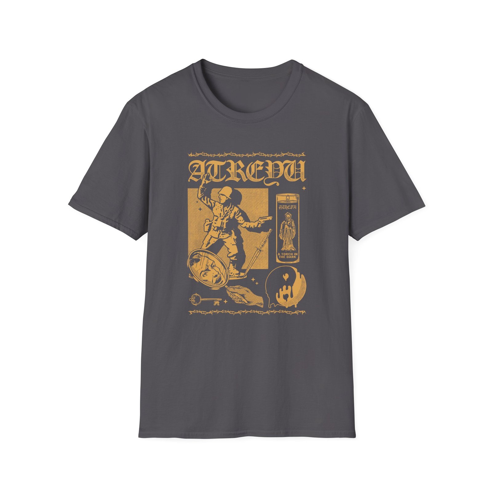 Atreyu Atitd Torch Light Unisex Softstyle T-Shirt