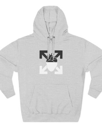 Pnl X Three-Panel Fleece Hoodie