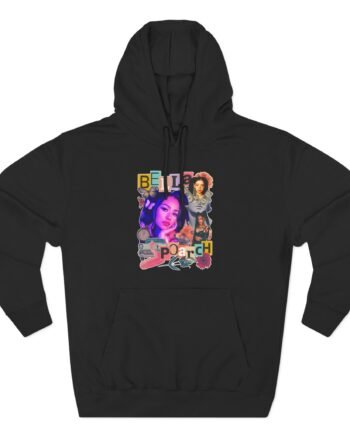 Bella Poarch Three-Panel Fleece Hoodie