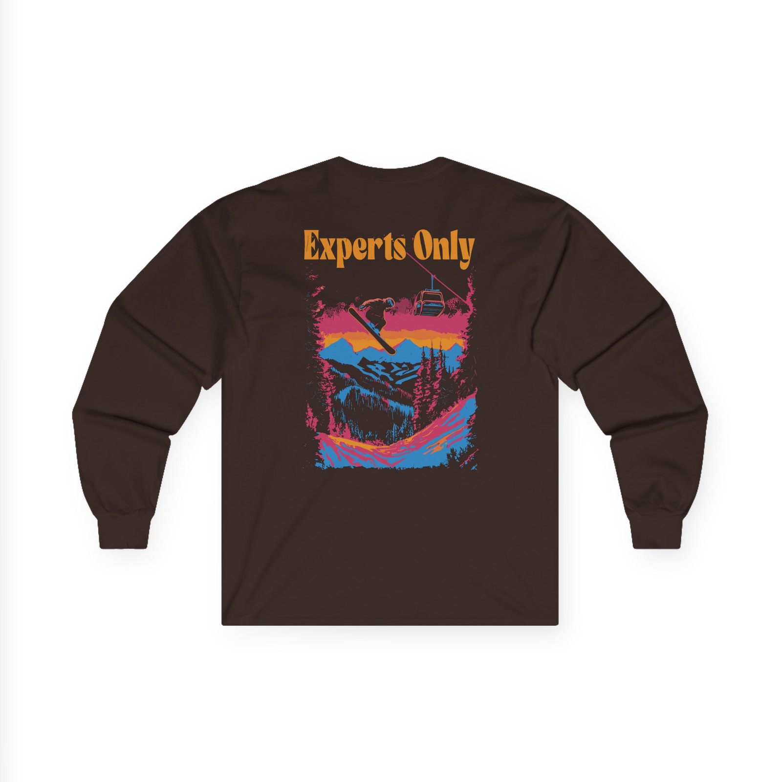 John Summit Experts Only Unisex Ultra Cotton Long Sleeve Tee