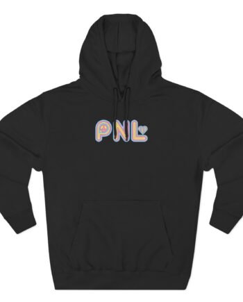 Pnl Peace and Love Three-Panel Fleece Hoodie