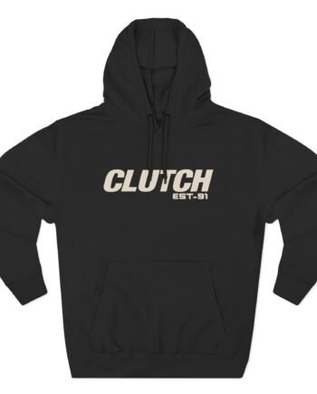 Clutch Red Alert Three-Panel Fleece Hoodie