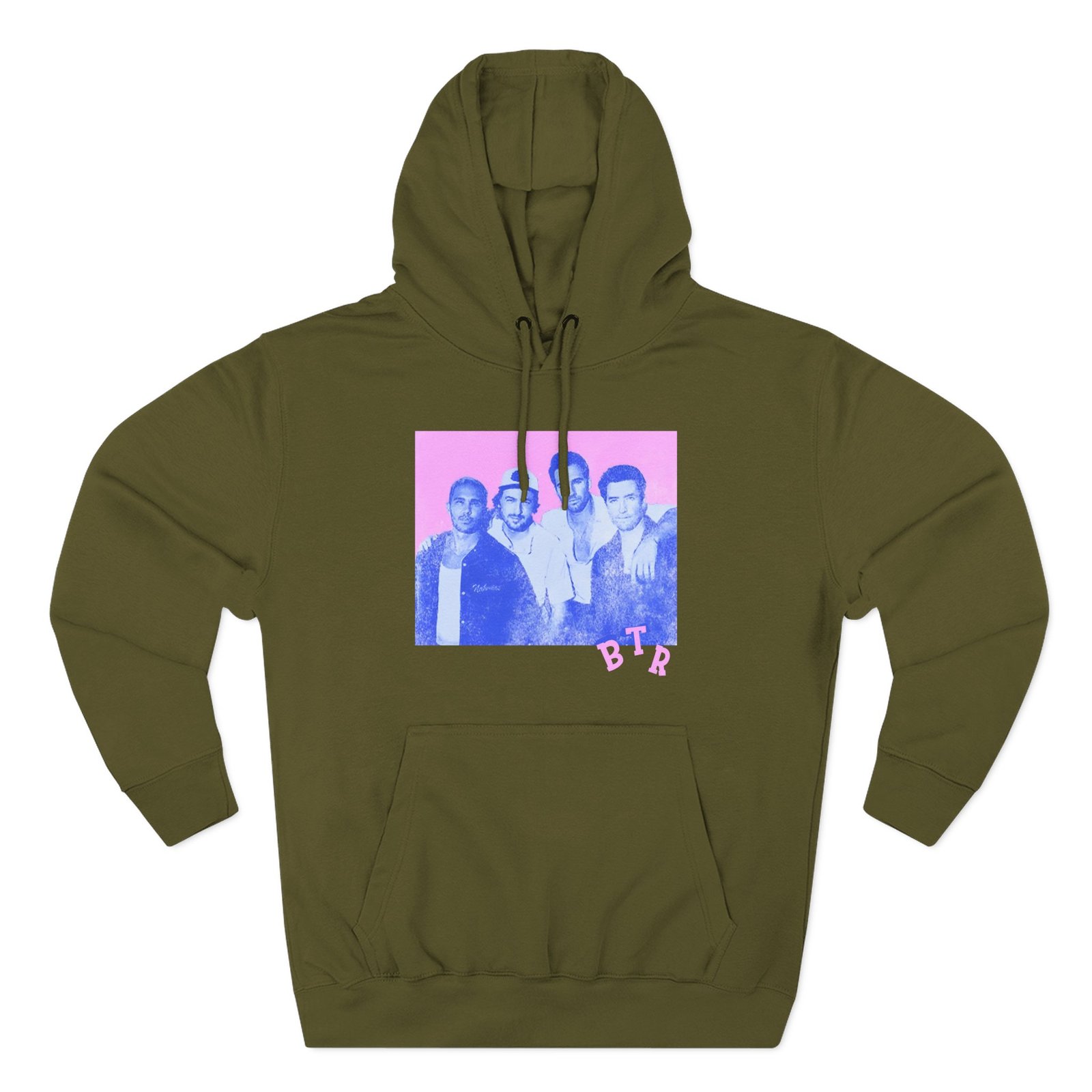 Big Time Rush Three-Panel Fleece Hoodie