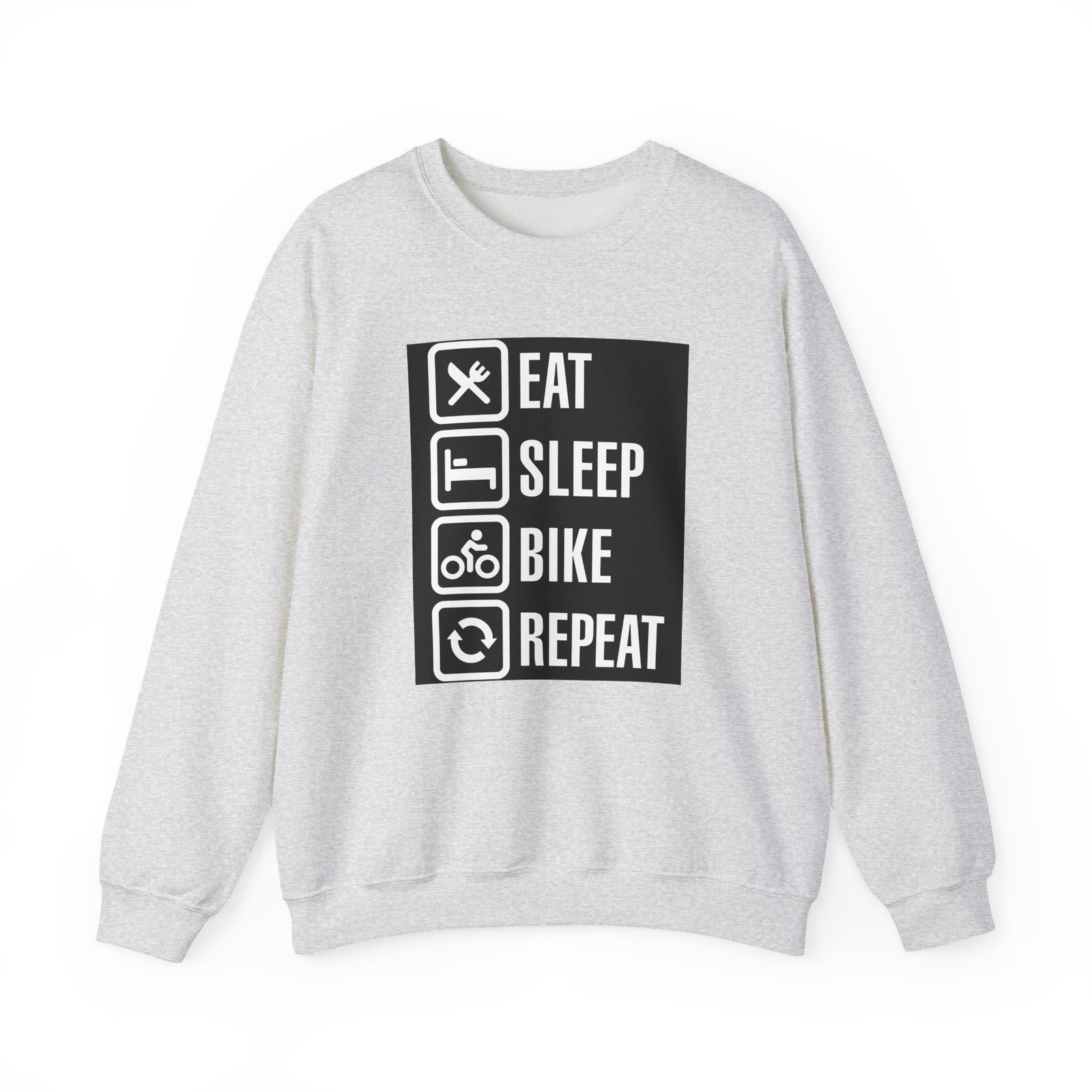 Matpat Game Theory Eat Sleep Game Repeat Unisex Heavy Blend™ Crewneck Sweatshirt