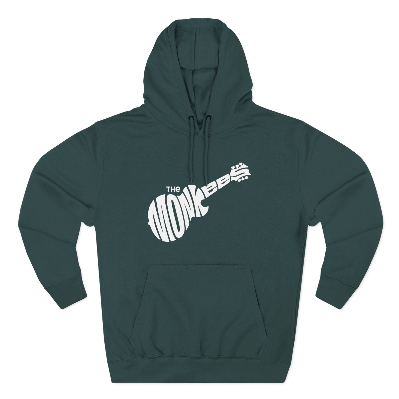 The Monkees Guitar Logo Three-Panel Fleece Hoodie