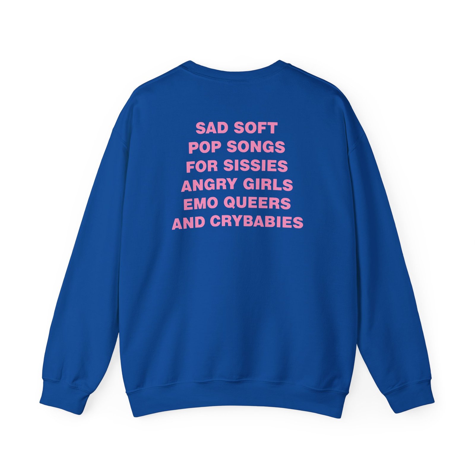 Muna Sad Soft Pop Songs Unisex Heavy Blend™ Crewneck Sweatshirt
