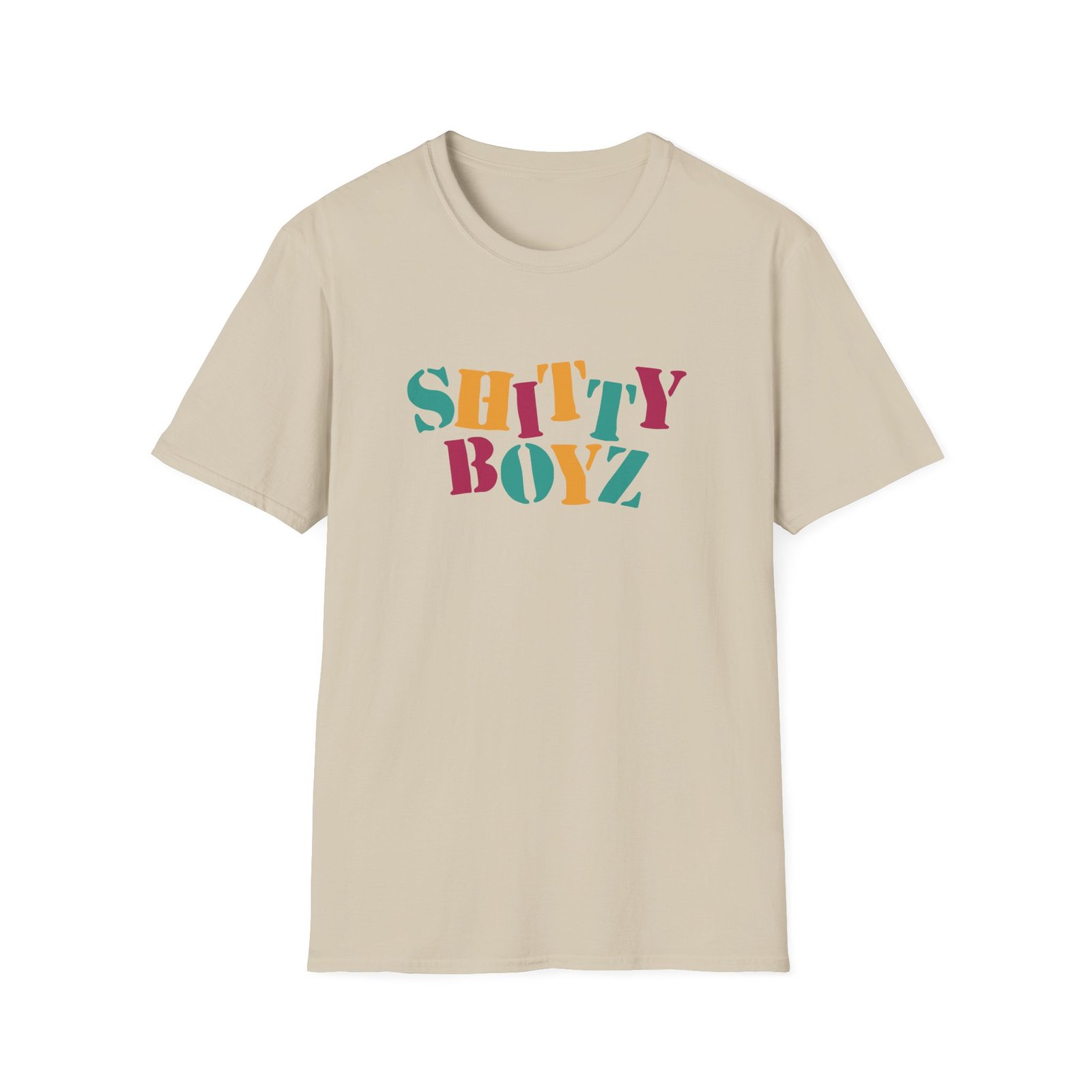 Babytron Shittyboyz Stencil Unisex Softstyle T-Shirt