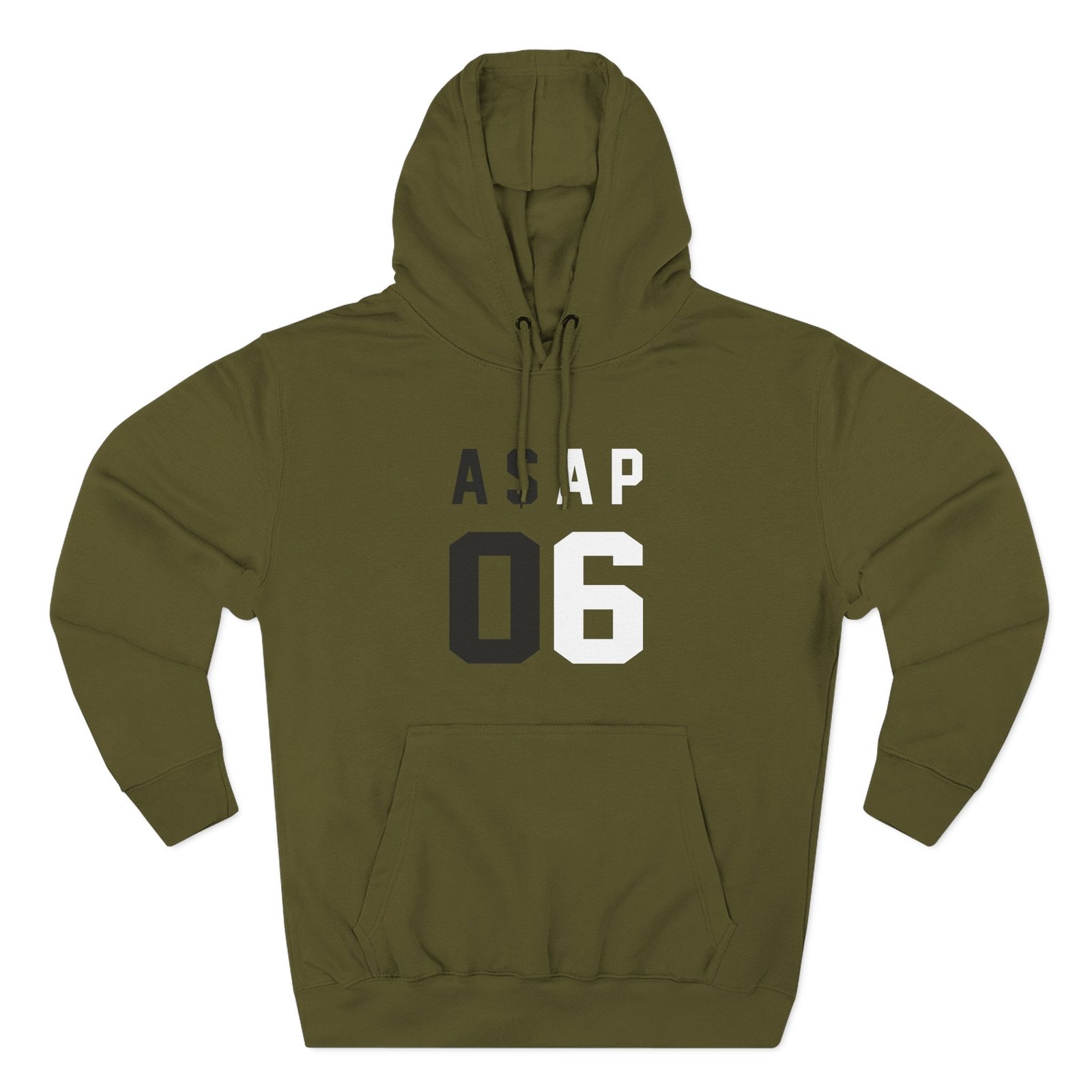 Asap Rocky a$ap 06 Three-Panel Fleece Hoodie