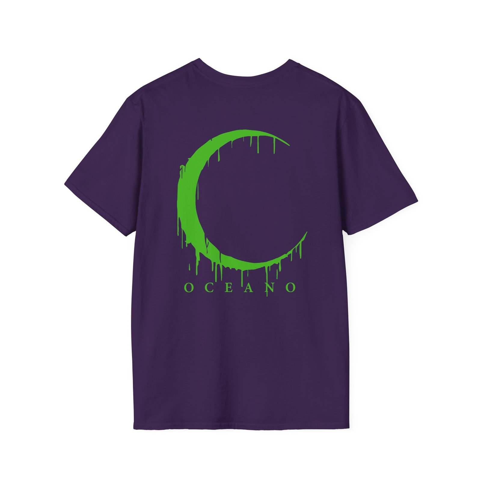 Oceano Alien Green Moon Unisex Softstyle T-Shirt