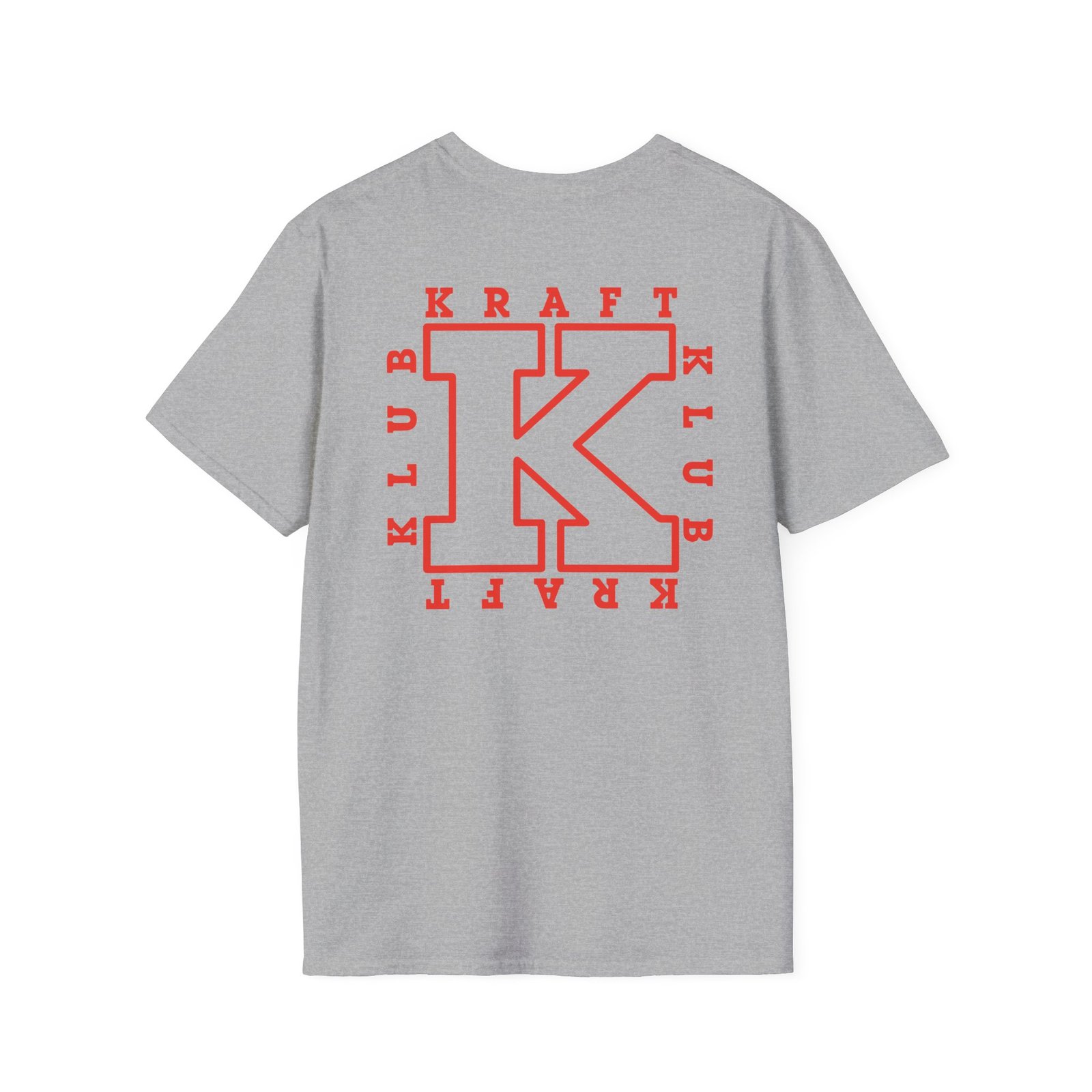Kraftklub Cargo Patch Unisex Softstyle T-Shirt