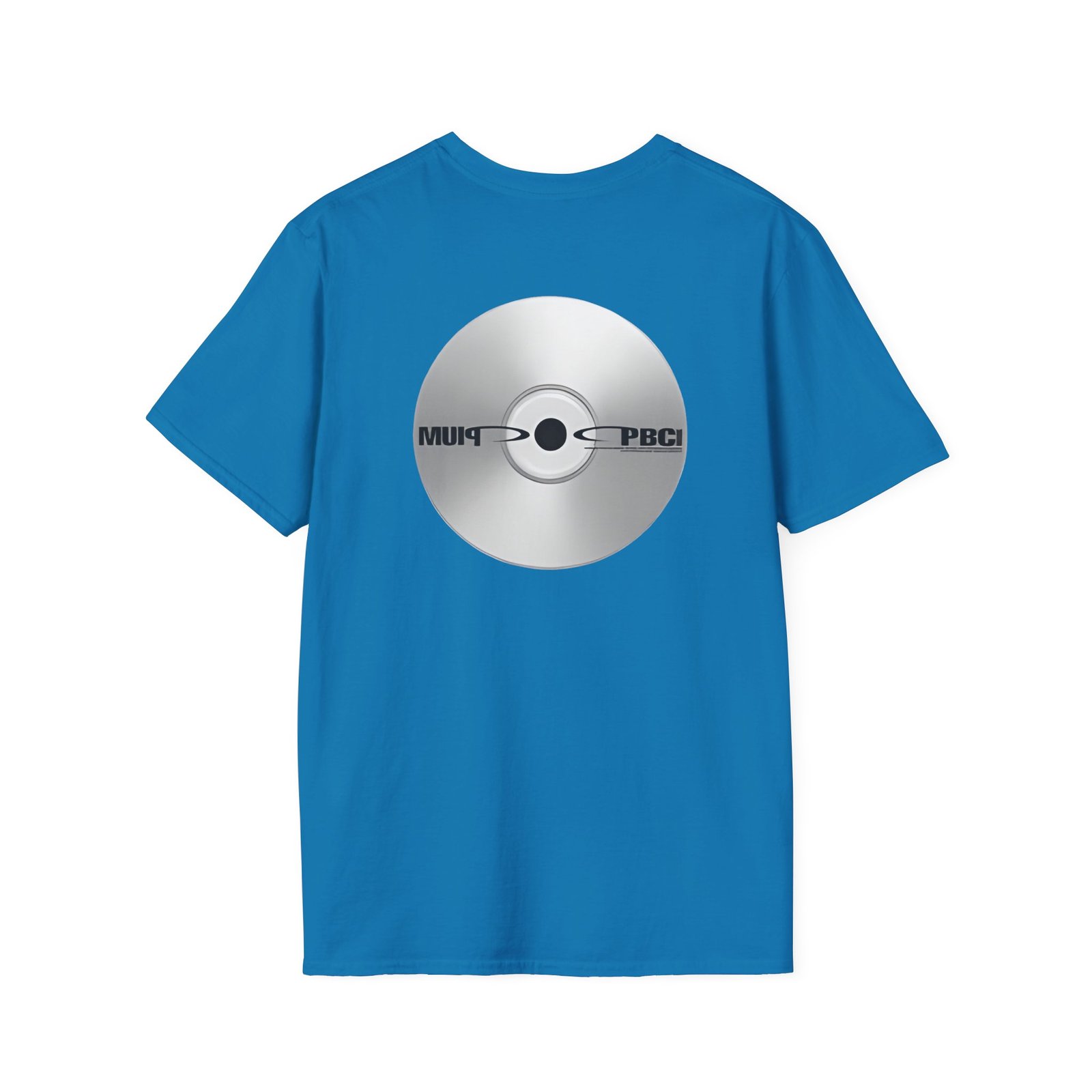 PC Iam Silver Disc Unisex Softstyle T-Shirt