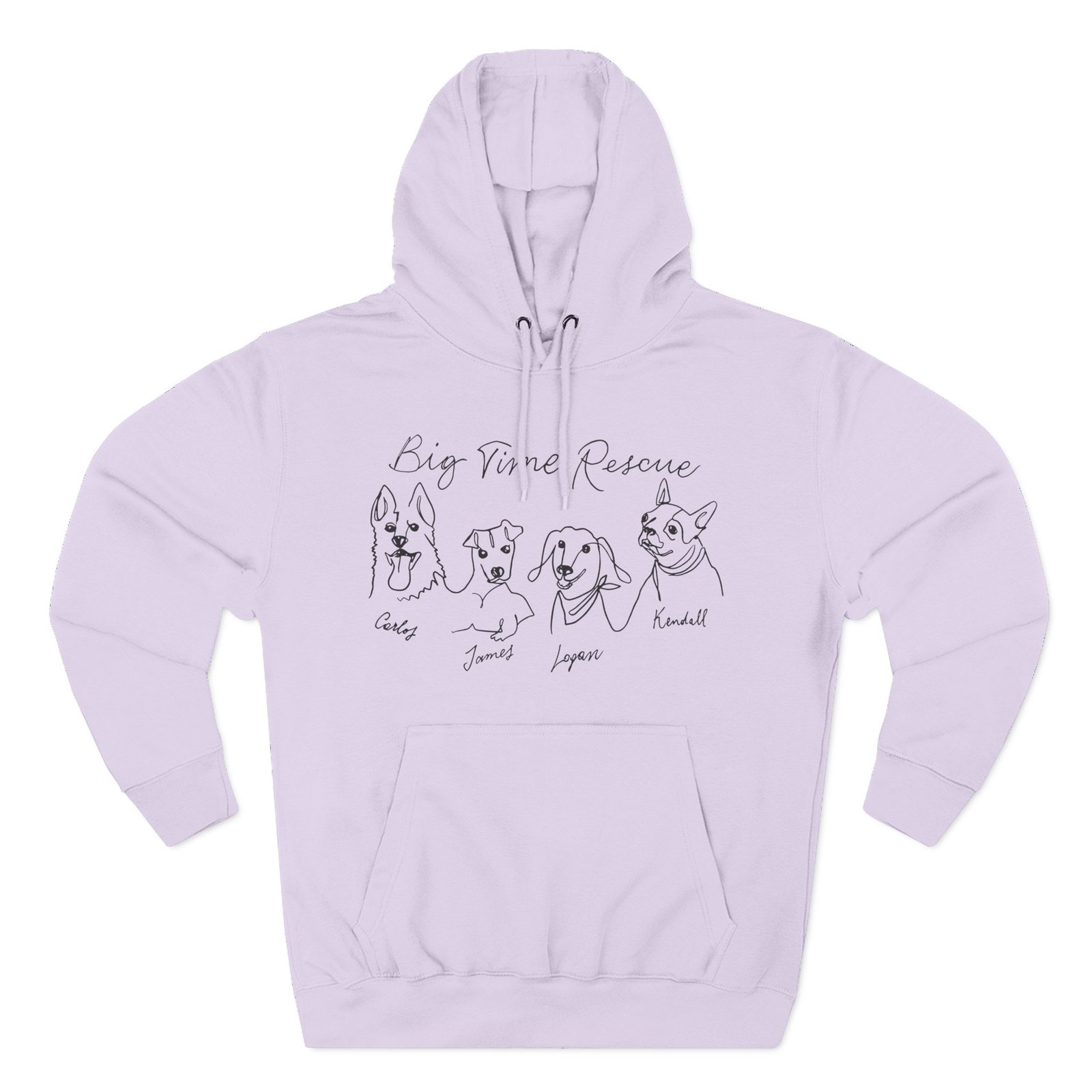 Big Time Rush Big Time Rescue Three-Panel Fleece Hoodie