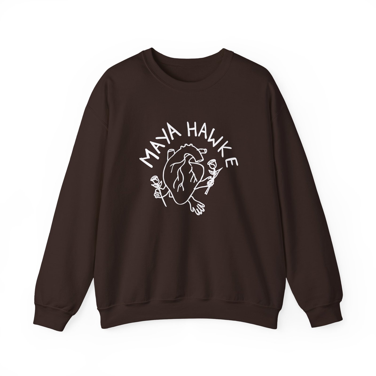Maya Hawke Generous Heart Unisex Heavy Blend™ Crewneck Sweatshirt