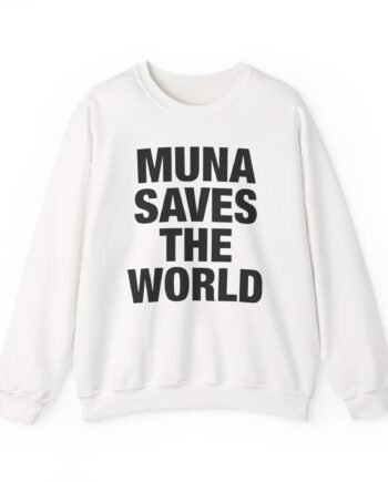 Muna Saves the World Unisex Heavy Blend™ Crewneck Sweatshirt