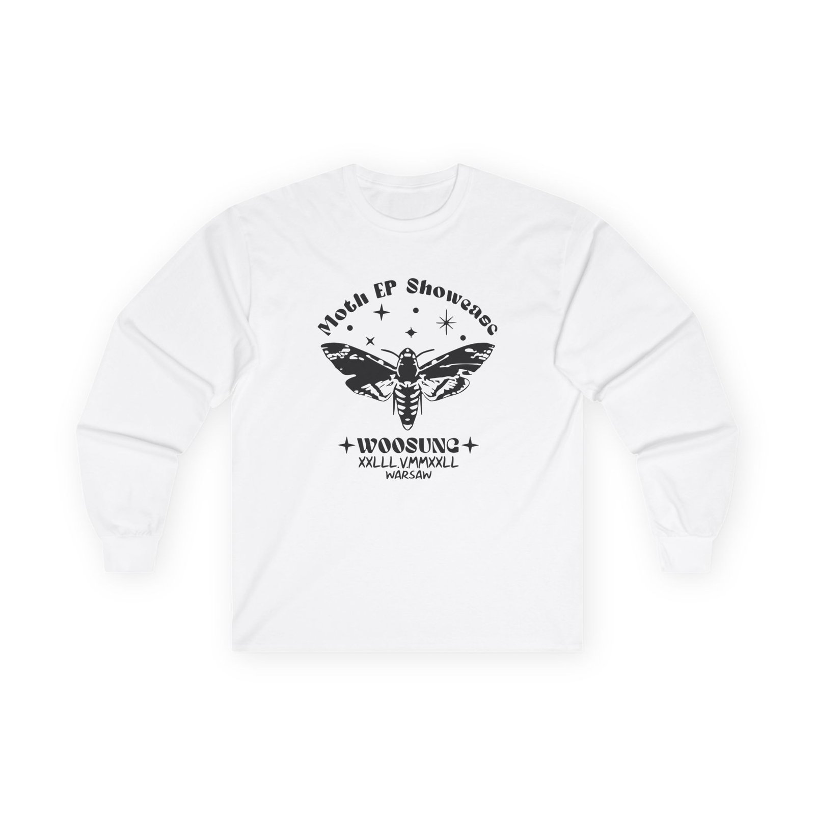 Woosung Woosung Moth Ep Showcase Ver.1 Unisex Ultra Cotton Long Sleeve Tee