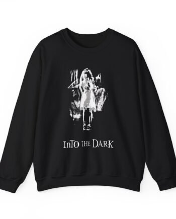 Murder With My Husband Into the Dark the Girl Faded Unisex Heavy Blend™ Crewneck Sweatshirt