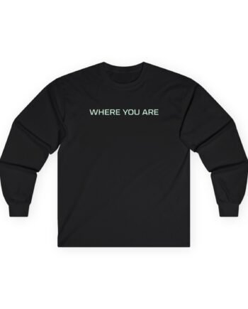 John Summit Where You Are Galaxy Unisex Ultra Cotton Long Sleeve Tee