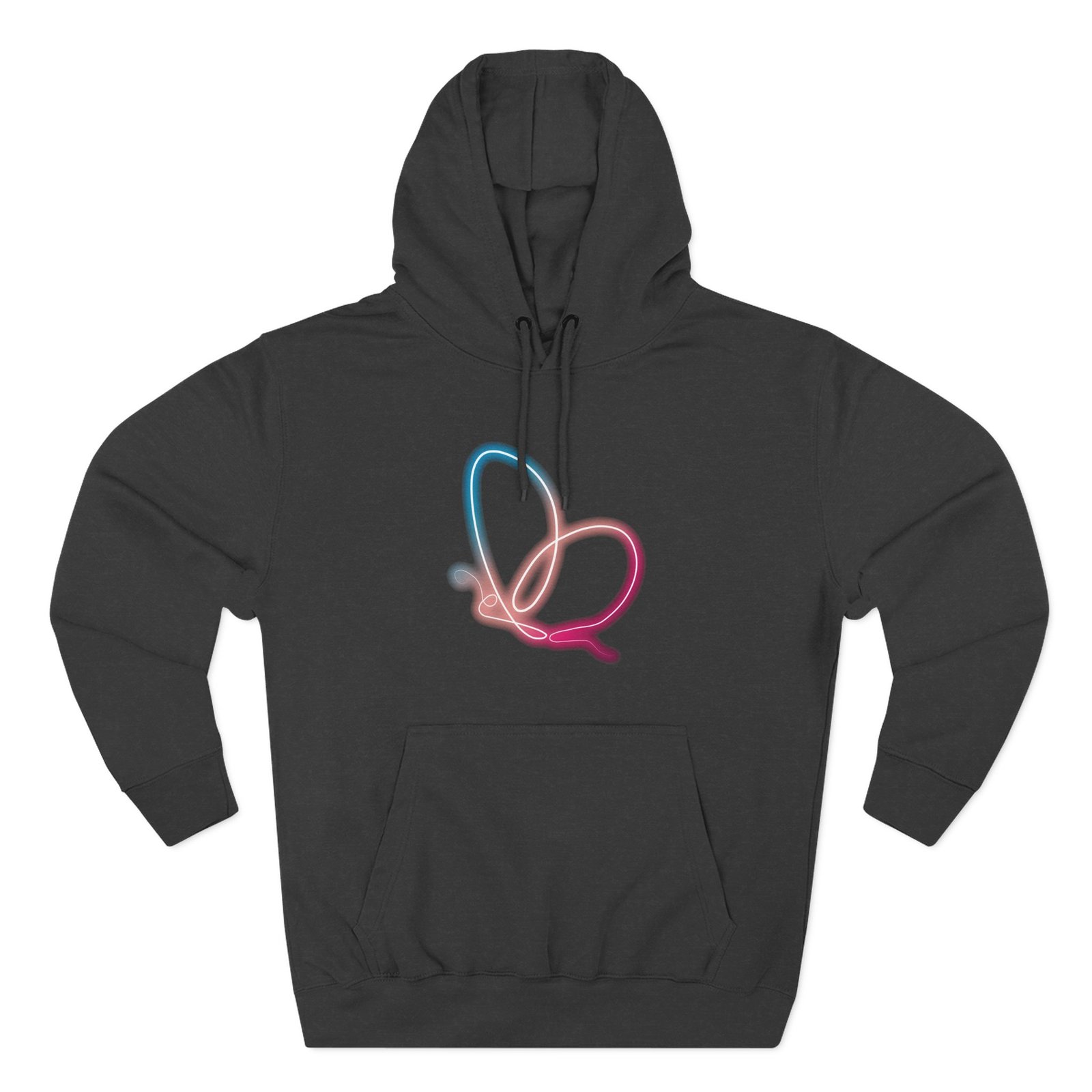 Cher the Memoir Butterfly Three-Panel Fleece Hoodie