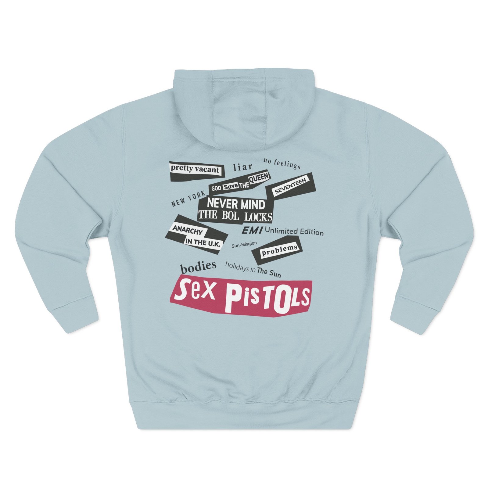 SPM Never Mind the Bollocks Three-Panel Fleece Hoodie