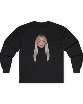 Youtube Star Tana Mongeau Tana Face Tattoo Unisex Ultra Cotton Long Sleeve Tee