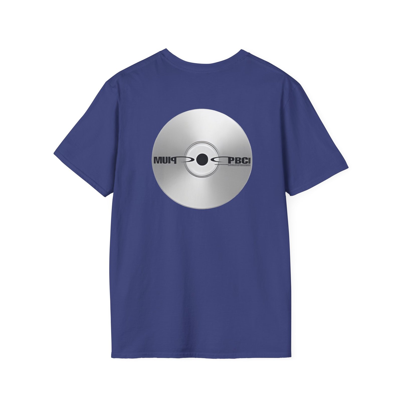 PC Iam Silver Disc Unisex Softstyle T-Shirt