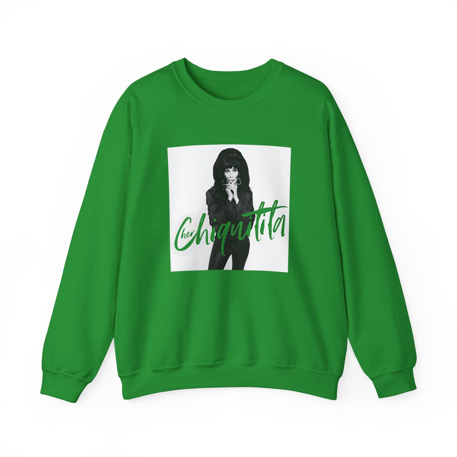 Cher Chiquitita Photo Unisex Heavy Blend™ Crewneck Sweatshirt