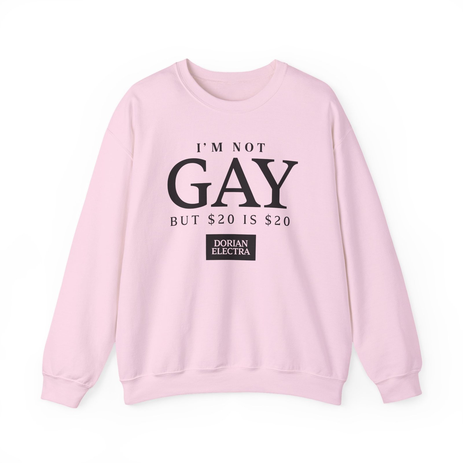 Dorian Electra I'm Not Gay Unisex Heavy Blend™ Crewneck Sweatshirt