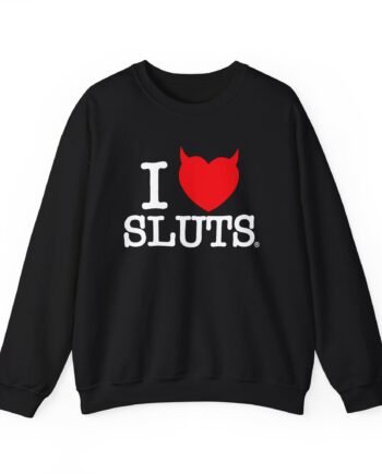 Tana Mongeau I Love Sluts Unisex Heavy Blend™ Crewneck Sweatshirt