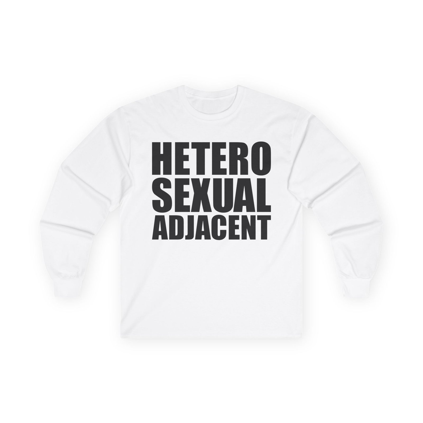 Dorian Electra Hetero Sexual Adjacent Unisex Ultra Cotton Long Sleeve Tee