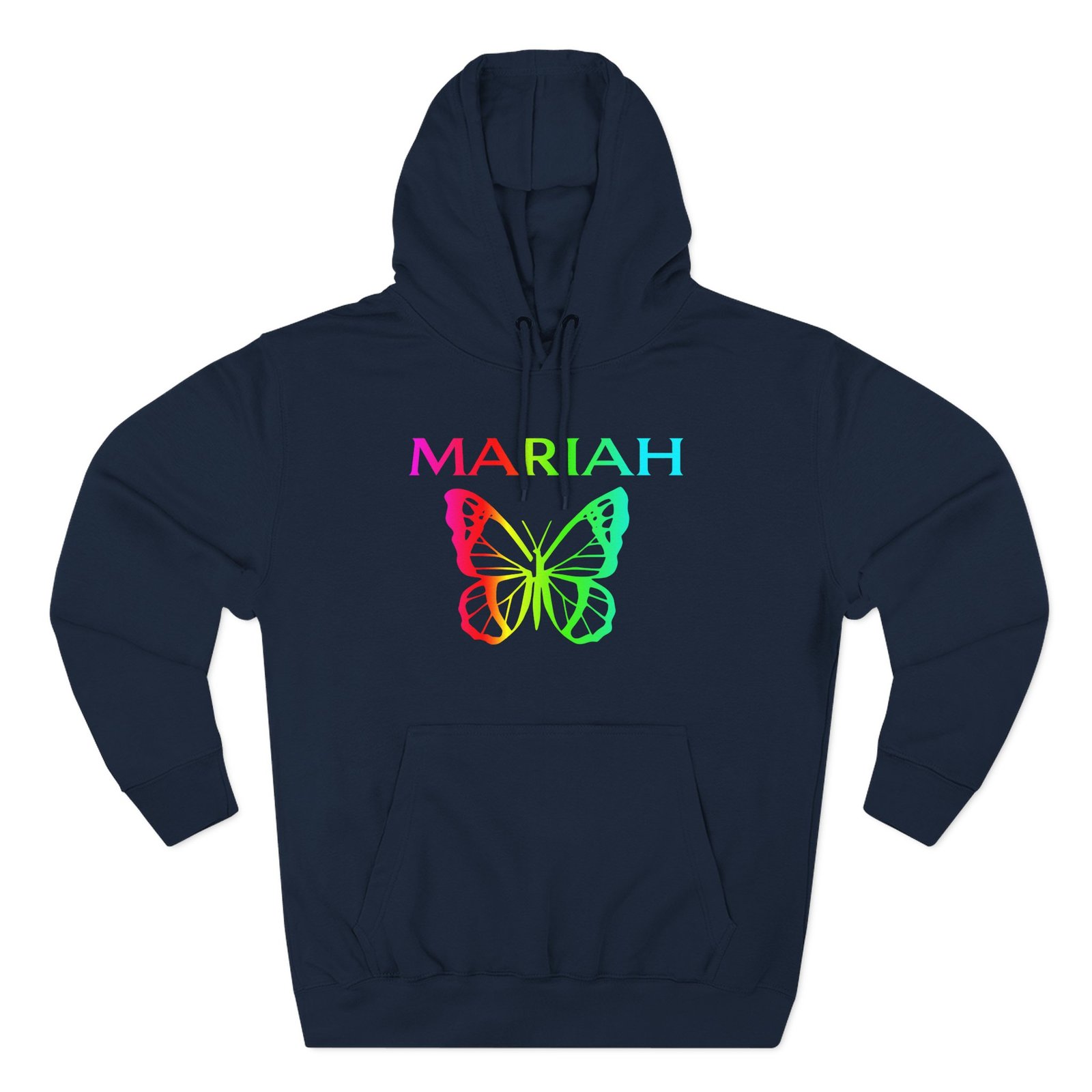 Mariah Carey Butterfly Three-Panel Fleece Hoodie