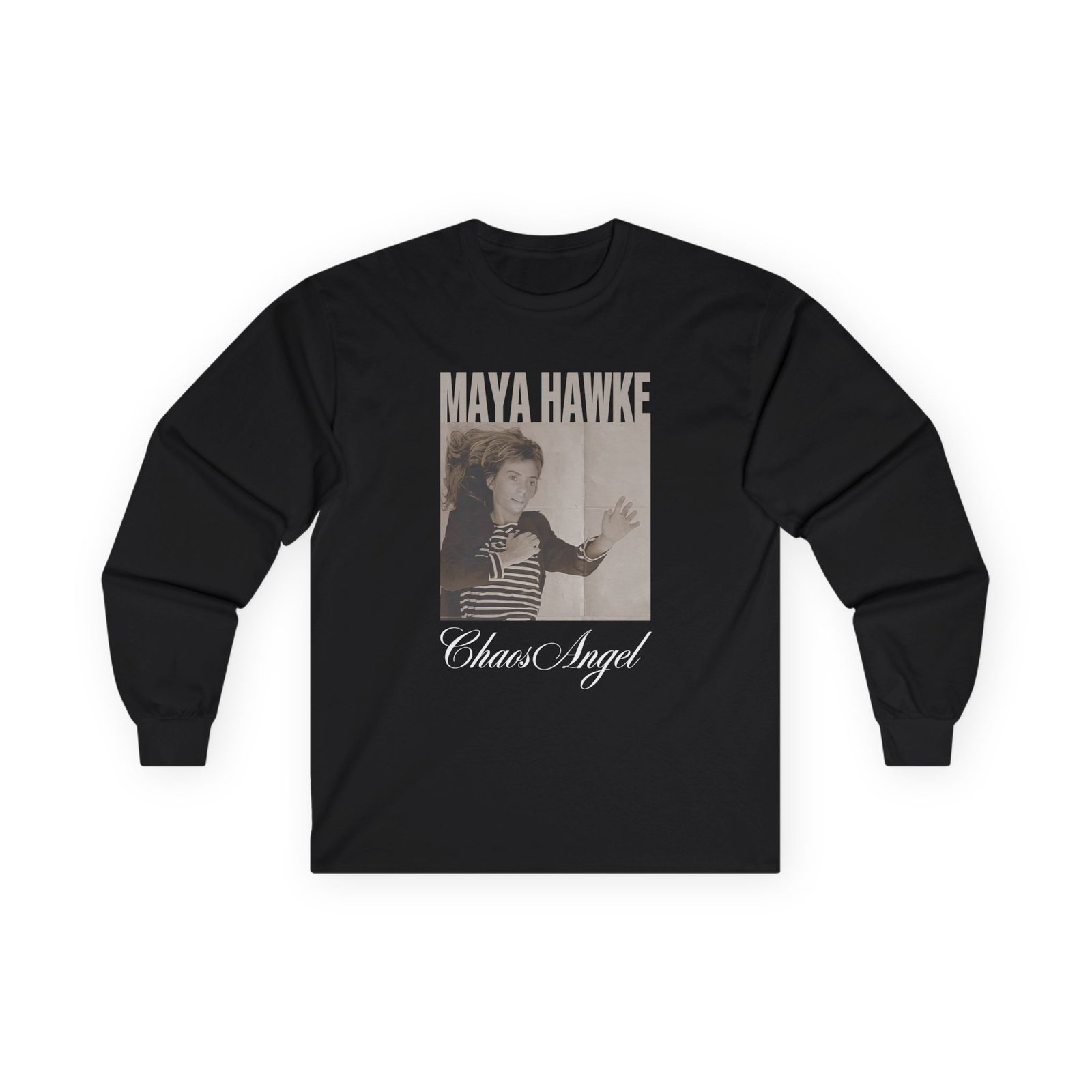 Maya Hawke Chaos Angel Unisex Ultra Cotton Long Sleeve Tee
