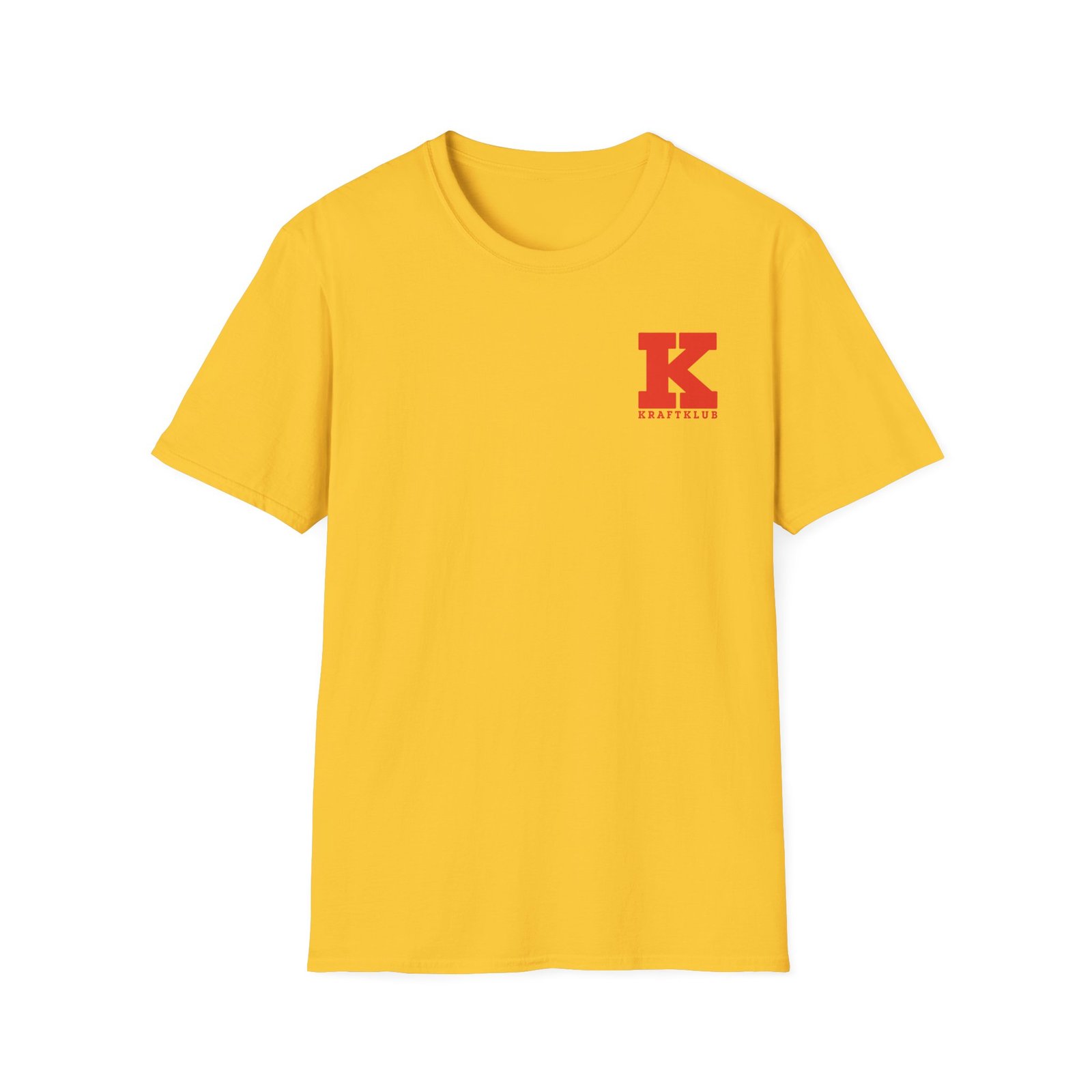 Kraftklub Cargo Patch Unisex Softstyle T-Shirt