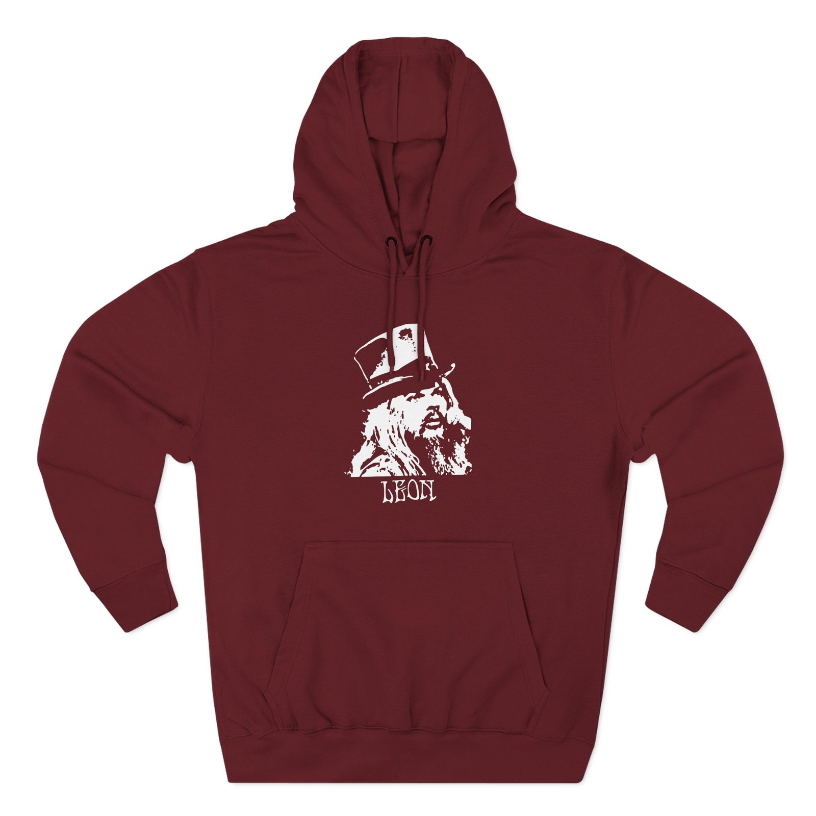 Leon Russell Three-Panel Fleece Hoodie