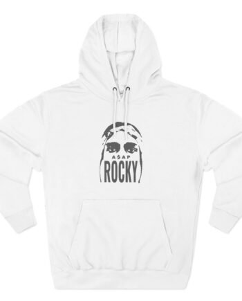 Asap Rocky Three-Panel Fleece Hoodie