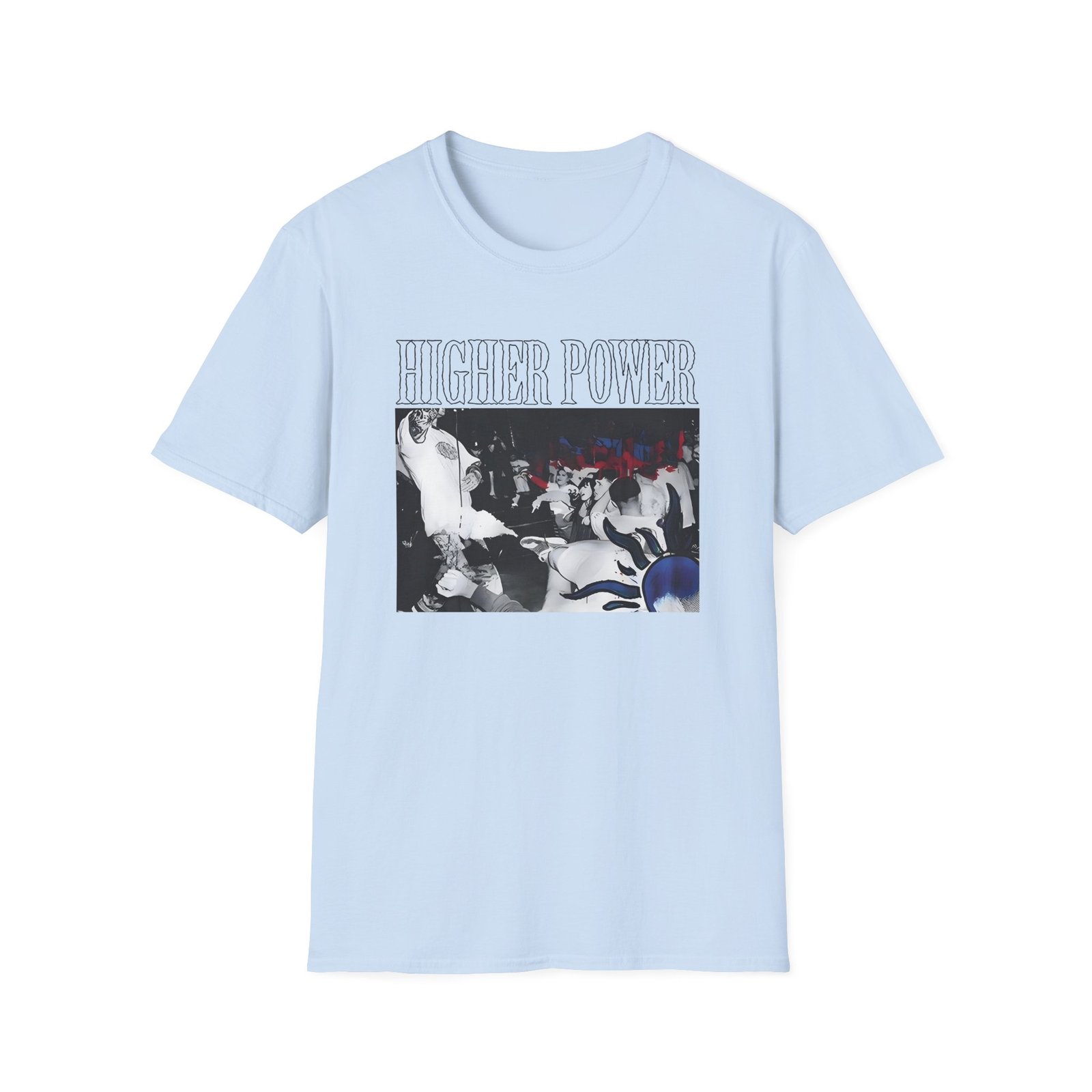 Higher Power Painted Photo Unisex Softstyle T-Shirt