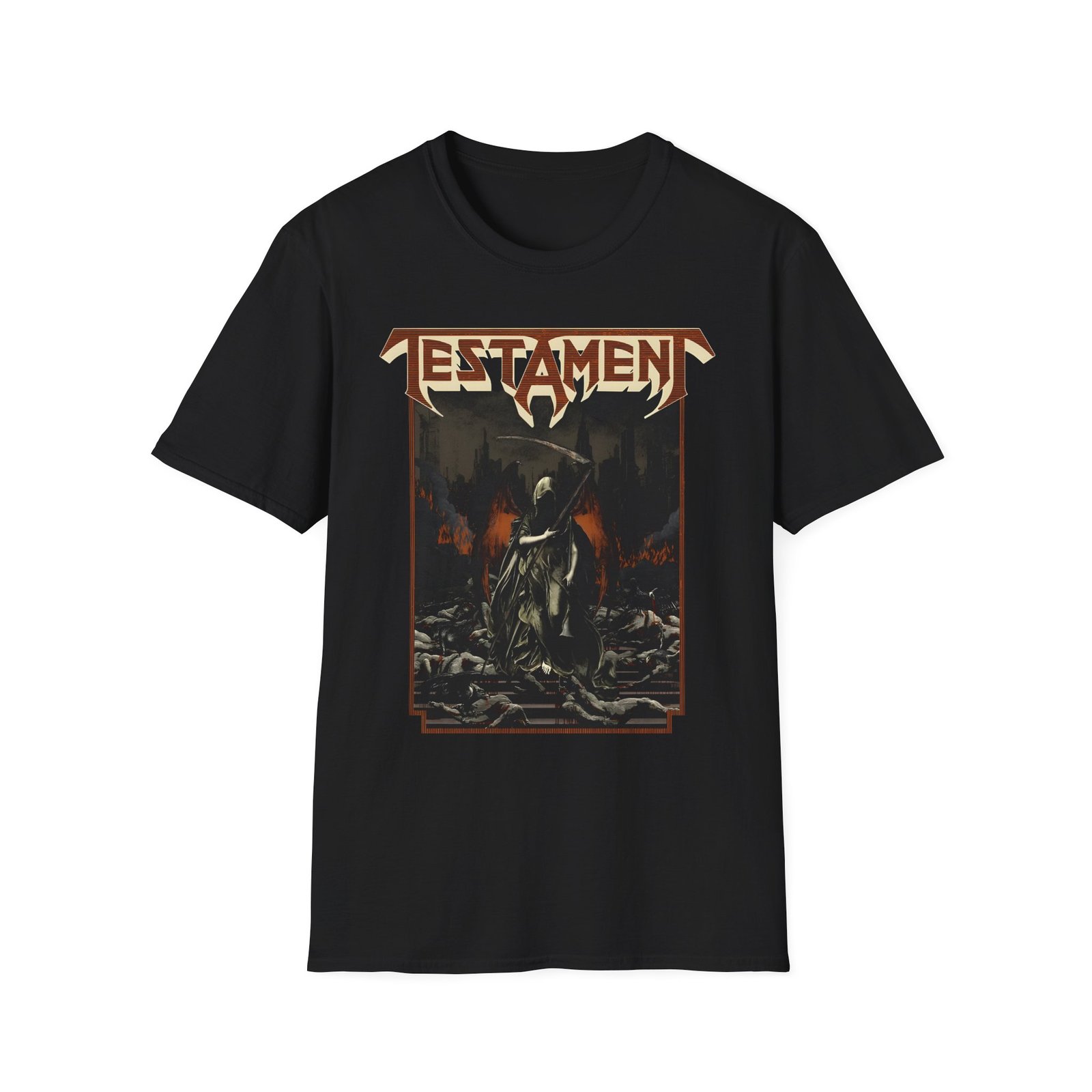 Testament the Death Unisex Softstyle T-Shirt